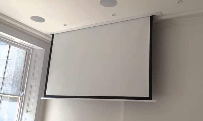 Projector Screen From Ceiling