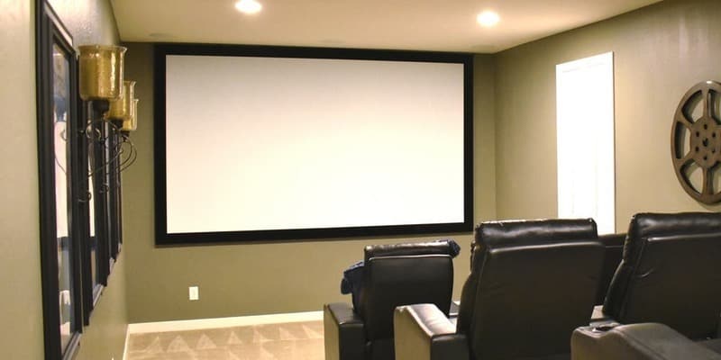 How To Mount A Projector Screen On Drywall