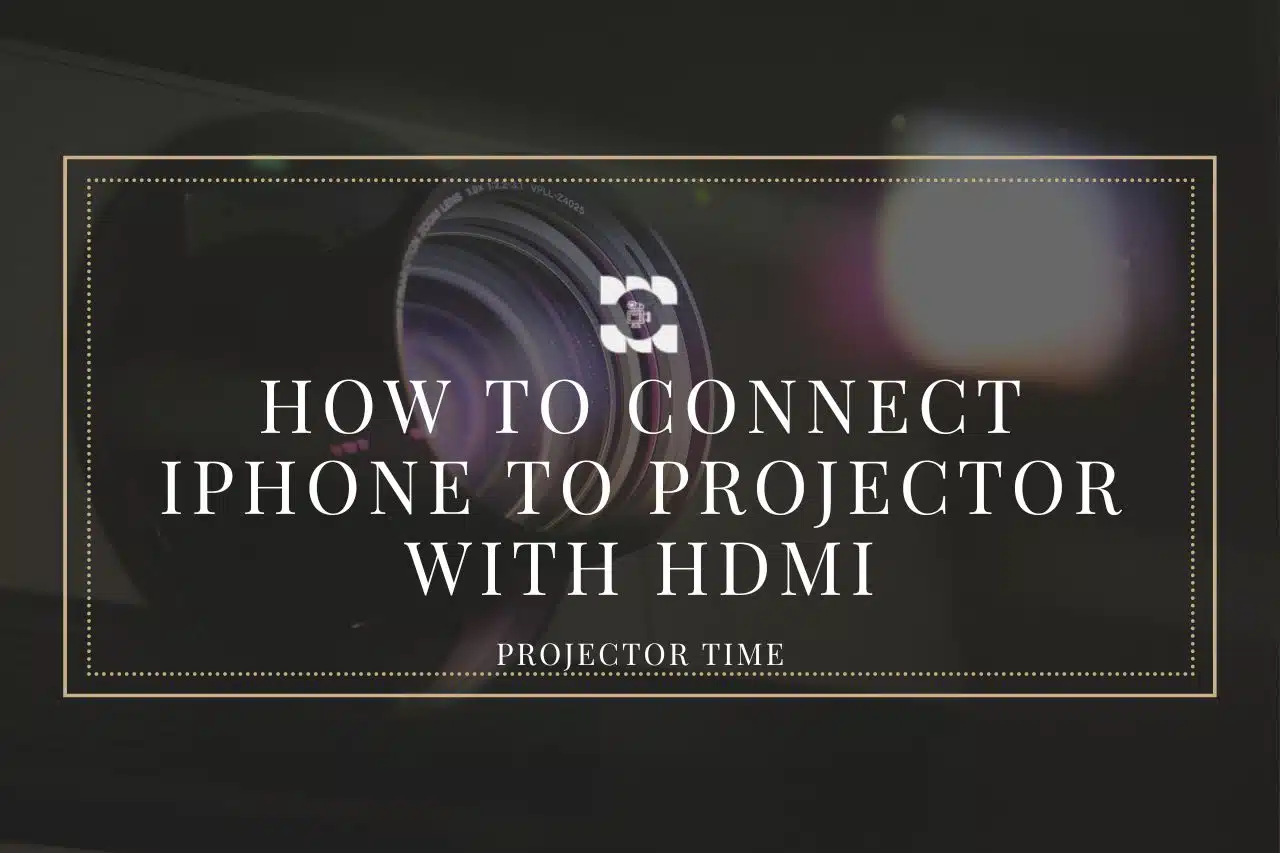 how to connect iphone to projector with hdmi