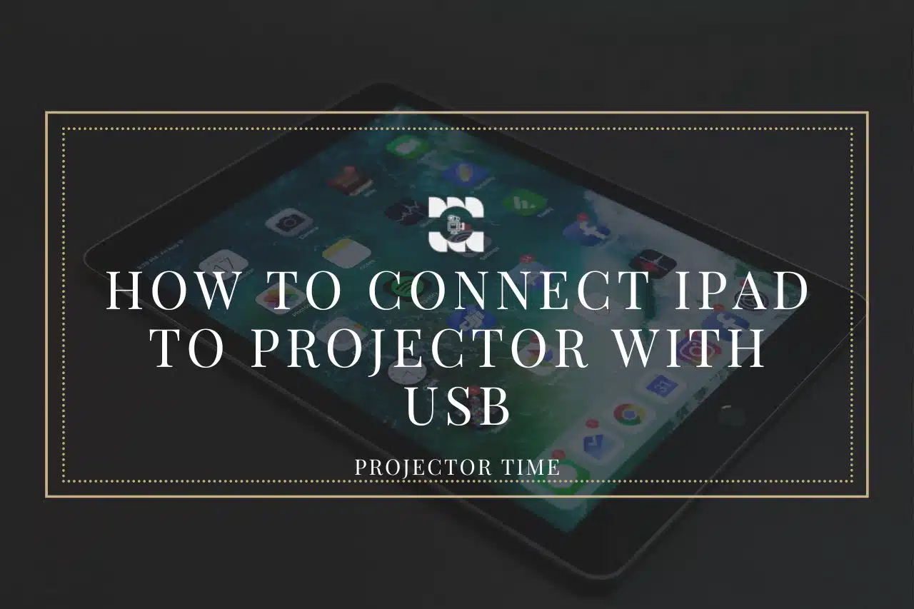 how to connect ipad to projector with usb